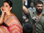 Rashmika Mandanna gives a shoutout to boyfriend Vijay Deverakonda's film Kingdom.