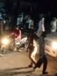 Visuals from the clash that broke out in Nagaur, Rajasthan, on Monday night. (HT Photo)