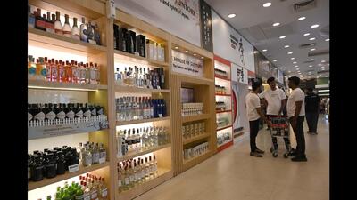 BJP leader Parveen Bansal demanded that the authorities should shut down the shop here. (HT Photo)