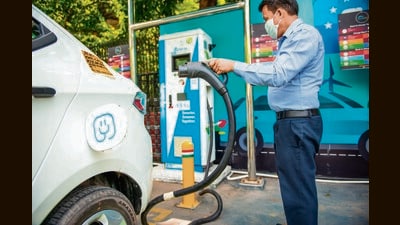 Combined with India’s growing renewable energy capacity, EVs will become cheaper to operate — especially when paired with smart charging and domestic battery manufacturing. (Shutterstock) Combined with India’s growing renewable energy capacity, EVs will become cheaper to operate — especially when paired with smart charging and domestic battery manufacturing. (Shutterstock)
