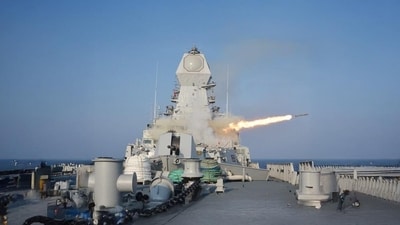 ERASR is a totally indigenous anti-submarine rocket used to combat submarines (X/@DefenceMinIndia) ERASR is a totally indigenous anti-submarine rocket used to combat submarines (X/@DefenceMinIndia)