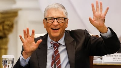 Bill Gates has decided to donate the rest of his Microsoft fortune and close the Gates Foundation in 2045. (REUTERS)