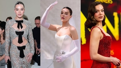 Hailee Steinfeld is a Tamara Ralph girl through and through: Her show-stopping couture looks (Photos: Instagram, X)