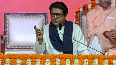 MNS workers have been protesting against traders for allegedly not speaking Marathi. (AFP) MNS workers have been protesting against traders for allegedly not speaking Marathi. (AFP)