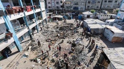 US President Donald Trump also told Netanyahu that Hamas was willing to end the conflict in Gaza, which is entering its 22nd month. (Reuters)