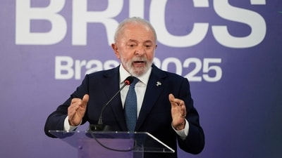 Brazilian President Luiz Inacio Lula da Silva spoke during a press conference at the 17th annual BRICS summit in Rio de Janeiro (AP) Brazilian President Luiz Inacio Lula da Silva spoke during a press conference at the 17th annual BRICS summit in Rio de Janeiro (AP)