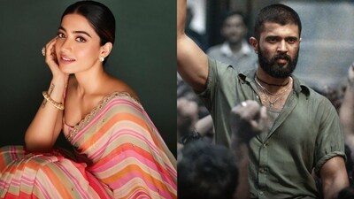Rashmika Mandanna gives a shoutout to boyfriend Vijay Deverakonda's film Kingdom. Rashmika Mandanna gives a shoutout to boyfriend Vijay Deverakonda's film Kingdom.