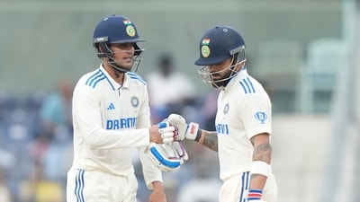 India's Shubman Gill and Virat Kohli (AP) India's Shubman Gill and Virat Kohli (AP)