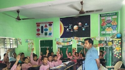 Govt survey shows student proficiency in math, English drops by Class 6 and 9. (Representational image/ File) Govt survey shows student proficiency in math, English drops by Class 6 and 9. (Representational image/ File)