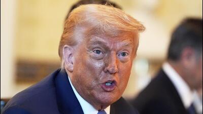 US President Donald Trump. (AP)