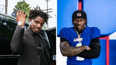 Did CJ Gardner-Johnson hire a ‘hit’ on Malik Nabers? (ceedy.duce/Instagram, cantguard_malik/Instagram) Did CJ Gardner-Johnson hire a ‘hit’ on Malik Nabers? (ceedy.duce/Instagram, cantguard_malik/Instagram)