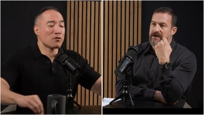 Fitness expert Alan Aragon discusses the benefits of fasted training for fat oxidation with Andrew Huberman. (Youtube/@hubermanlab) Fitness expert Alan Aragon discusses the benefits of fasted training for fat oxidation with Andrew Huberman. (Youtube/@hubermanlab)