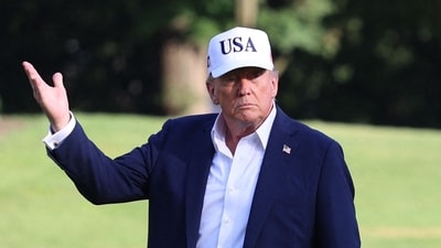 US President Donald Trump again claims to have stopped the India-Pak conflict (AFP) US President Donald Trump again claims to have stopped the India-Pak conflict (AFP)