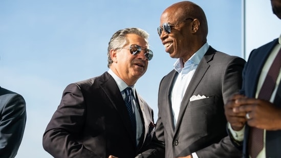 Marc Holliday greeted Eric Adams in 2021, when the current New York City mayor was still just a candidate.