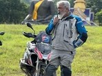 Ajith Kumar is known for his passion for not just acting, but motorcycles and cars too. 
