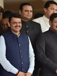 Gavai addressed a lecture on ‘The Constitution of India’ in the Vidhan Bhavan, where he was also felicitated by chief minister Devendra Fadnavis and others. (Anshuman Poyrekar/ Hindustan Times)