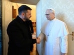 The meeting between Zelensky and Pope Leo was their second private audience since the pontiff became the first American to lead the Catholic Church. The meeting between Zelensky and Pope Leo was their second private audience since the pontiff became the first American to lead the Catholic Church.