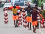 The minister reviewed the preparations for the Kanwar Yatra route in Delhi.
