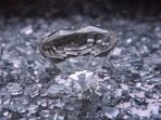 The labourer has deposited the precious stone at the diamond office in Panna as per rules.