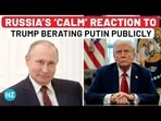 Russia Mocks Trump In First Reaction To Public Insult Of Putin: ‘We Treat It Very…’ | Ukraine War