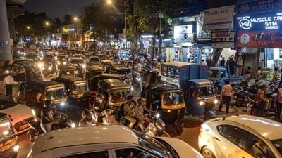 “This bridge will be a game changer for short-distance travel between Andheri and Goregaon, as the New Link Road is perpetually congested,” said Dhaval Shah, co-founder of the Andheri Lokhandwala Oshiwara Citizens Association. (Photo by Satish Bate/ Hindustan Times) (Hindustan Times) “This bridge will be a game changer for short-distance travel between Andheri and Goregaon, as the New Link Road is perpetually congested,” said Dhaval Shah, co-founder of the Andheri Lokhandwala Oshiwara Citizens Association. (Photo by Satish Bate/ Hindustan Times) (Hindustan Times)