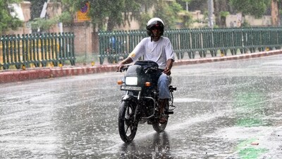 The weather office had forecast light to moderate rainfall with thunderstorms and lightning for the day. (ANI) The weather office had forecast light to moderate rainfall with thunderstorms and lightning for the day. (ANI)