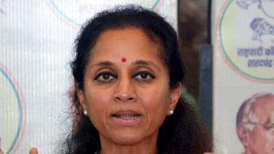 Baramati MP Supriya Sule and party functionaries have demanded FIR and probe into GR issued in the name of state rural development department sanctioning works worth ₹6.94 crore in Ahilyanagar. (HT FILE) Baramati MP Supriya Sule and party functionaries have demanded FIR and probe into GR issued in the name of state rural development department sanctioning works worth ₹6.94 crore in Ahilyanagar. (HT FILE)