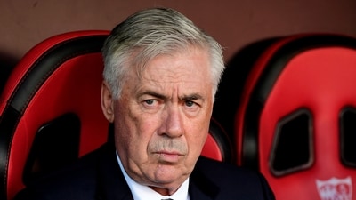 Real Madrid's Italian coach Carlo Ancelotti is pictured before the Spanish league football match between Sevilla FC and Real Madrid CF (AFP) Real Madrid's Italian coach Carlo Ancelotti is pictured before the Spanish league football match between Sevilla FC and Real Madrid CF (AFP)