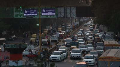 In the wake of Kanwar Yatra, the Ghaziabad traffic police have announced traffic restrictions. (Sakib Ali /Hindustan Times) In the wake of Kanwar Yatra, the Ghaziabad traffic police have announced traffic restrictions. (Sakib Ali /Hindustan Times)
