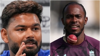 Rishabh Pant reacted to Jofra Archer's comeback for the Lord's Test (PTI) Rishabh Pant reacted to Jofra Archer's comeback for the Lord's Test (PTI)