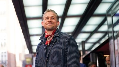 Antonia Desplat’s friend and former co-star Charlie Hunnam graced the red carpet to support her at the film’s premiere. Charlie’s dashing looks stole the show. (AP) Antonia Desplat’s friend and former co-star Charlie Hunnam graced the red carpet to support her at the film’s premiere. Charlie’s dashing looks stole the show. (AP)