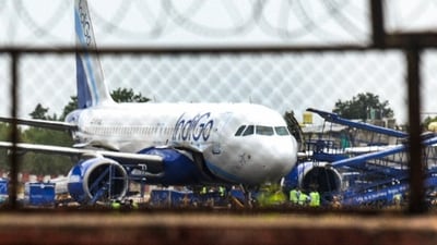 The aircraft had taken off from Patna at 8.42 a when it suffered the bird strike and returned immediately. (PTI) The aircraft had taken off from Patna at 8.42 a when it suffered the bird strike and returned immediately. (PTI)