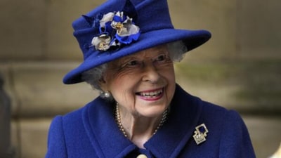 Queen Elizabeth's old joke about Donald Trump is going viral (File/AP) Queen Elizabeth's old joke about Donald Trump is going viral (File/AP)