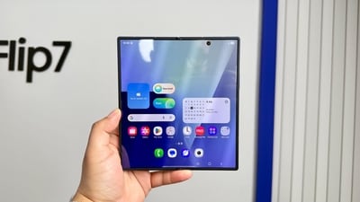 Samsung Galaxy Z Fold 7 with a larger 6.5-inch Dynamic AMOLED 2x cover display, 200MP camera, launched in India. (Samsung) Samsung Galaxy Z Fold 7 with a larger 6.5-inch Dynamic AMOLED 2x cover display, 200MP camera, launched in India. (Samsung)