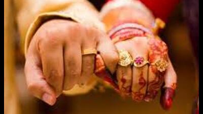 Set-up mimicked wedding venue with flowers, photos, and certificates; court questions consent and marriage validity. (Sourced) Set-up mimicked wedding venue with flowers, photos, and certificates; court questions consent and marriage validity. (Sourced)