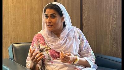 Shiromani Akali Dal’s Majitha MLA Ganieve Kaur defended her husband Bikram Singh Majithia, who is in judicial custody in an alleged ₹540-crore disproportionate assets case. Shiromani Akali Dal’s Majitha MLA Ganieve Kaur defended her husband Bikram Singh Majithia, who is in judicial custody in an alleged ₹540-crore disproportionate assets case.