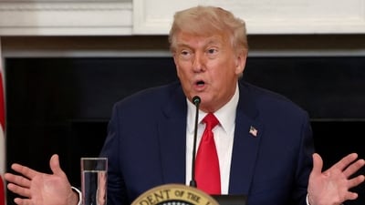 Donald Trump signaled a renewed determination to push ahead with his plans to heavily tax foreign imports. (Reuters)