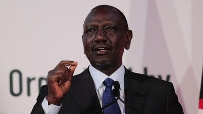 "You cannot sponsor violence and go scot-free," Kenyan President William Ruto said. (Jose Sarmento Matos/ Bloomberg File)