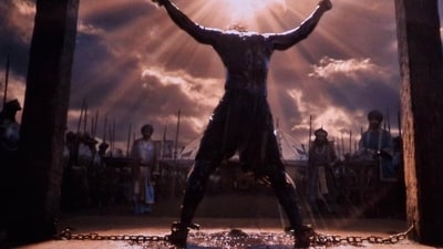 Vicky Kaushal in the much-talked-about climax of Chhaava. Vicky Kaushal in the much-talked-about climax of Chhaava.
