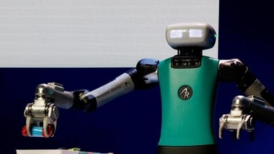 A robot, created by Agility Robotics, operates with Google’s Gemini 2 artificial-intelligience tool. A robot, created by Agility Robotics, operates with Google’s Gemini 2 artificial-intelligience tool.