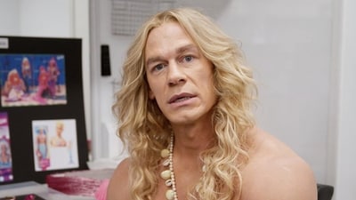 John Cena starred in a cameo in Barbie. John Cena starred in a cameo in Barbie.