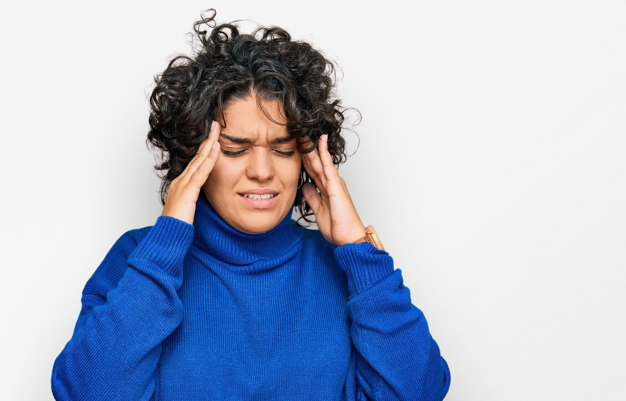 Stress increases migraine. (Freepik) Stress increases migraine. (Freepik)