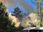 Pinetop-Lakeside fire: Residents urged to evacuate amid huge structure fire (Timber Mesa Fire and Medical District/Facebook) Pinetop-Lakeside fire: Residents urged to evacuate amid huge structure fire (Timber Mesa Fire and Medical District/Facebook)