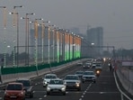 A view of the Urban Extension Road (UER II), part of Dwarka Expressway. A view of the Urban Extension Road (UER II), part of Dwarka Expressway.