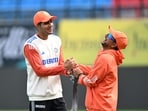 India's Shubman Gill and Kuldeep Yadav (R) India's Shubman Gill and Kuldeep Yadav (R)