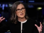 Cathie Wood, CEO of Ark Invest, speaks during an interview.