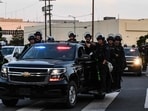 (Representational image) On Wednesday night, a pursuit of a stolen Mercedes-Benz G-Wagon in Pasadena resulted in two crashes, including one involving an LAPD patrol car. (Photo by RONALDO SCHEMIDT / AFP) (Representational image) On Wednesday night, a pursuit of a stolen Mercedes-Benz G-Wagon in Pasadena resulted in two crashes, including one involving an LAPD patrol car. (Photo by RONALDO SCHEMIDT / AFP)