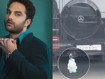 Vishwak Sen hung a Labubu on his G Wagon like a dishti bomma to ward off evil eyes. (Instagram: Artistrybuzz)