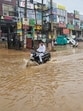 Waterlogging was reported in several parts of tricity, especially Zirakpur, even as only trace rain was recorded at the India Meteorological Department’s (IMD) observatories. (HT Photo)