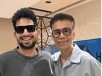 Samay Raina posted a picture with Karan Johar. Samay Raina posted a picture with Karan Johar.